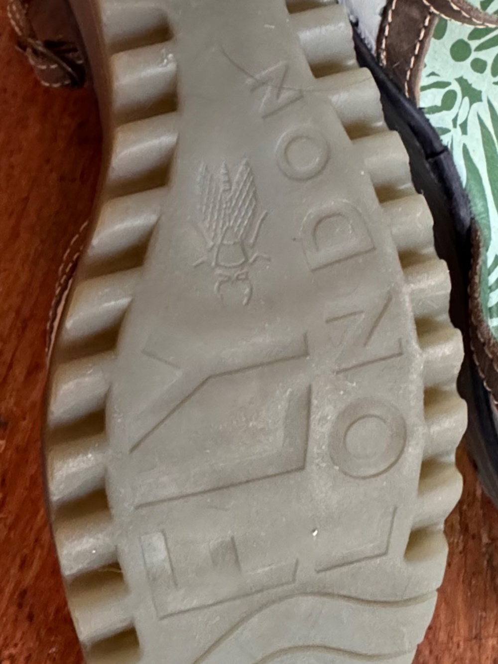 Fly London wedge sandal size 40 - Picture 5 of 6